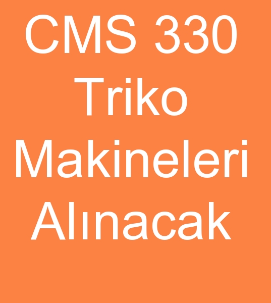 5 No CMS 330 Triko makinas, 5 No CMS 330 Triko makinesi, 5 No CMS 330 Triko makinalar