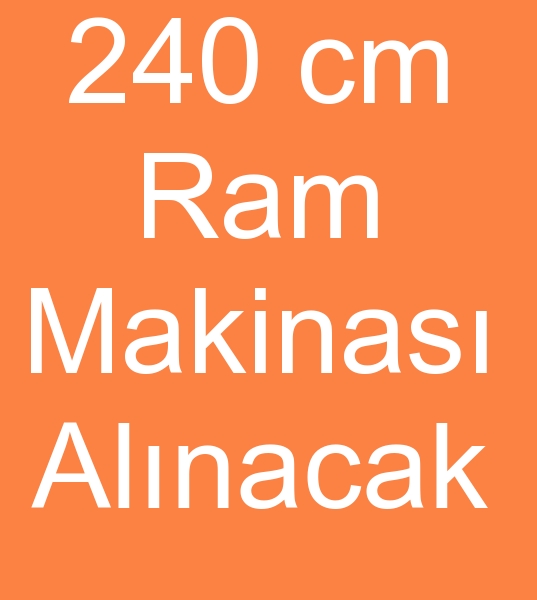 Satlk 240 cm Monforts ram makinas, Satlk 240 cm Monforts ram makinesi, Satlk 240 cm Monforts ram makinalar, Satlk 240 cm ramz makinesi