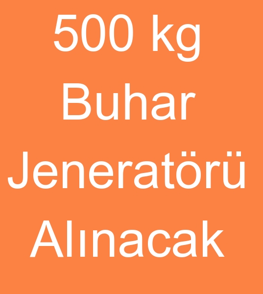500 kg Buhar jeneratr, 500 kg Buhar jeneratrleri