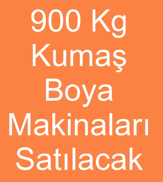  Satlk 900 kg tekstil boya makinas, ikinci 900 kg tekstil boya makinesi