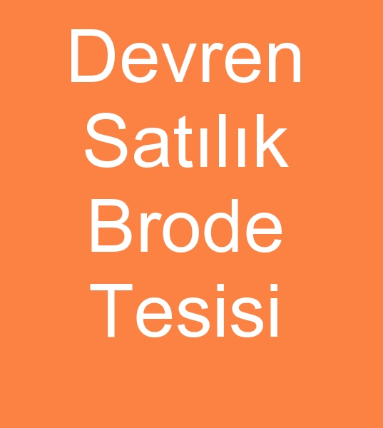 Devren satlk brode tesisi, Devren satlk brode atlyesi