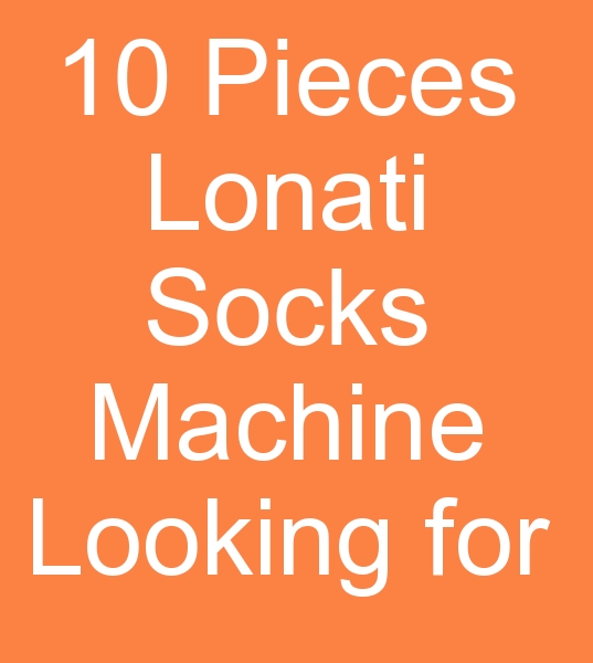 Used sock machine buyer, Second hand sock machine buyer,  For sale sock machine buyer,