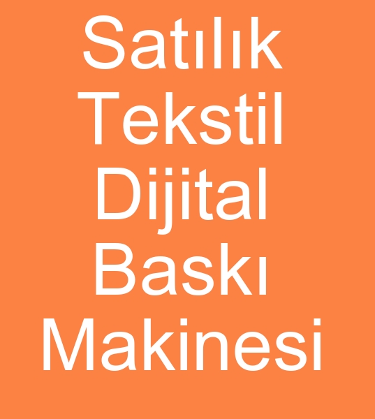  Satlk tekstil dijital bask makineleri, ikinci el tekstil dijital bask makinas,