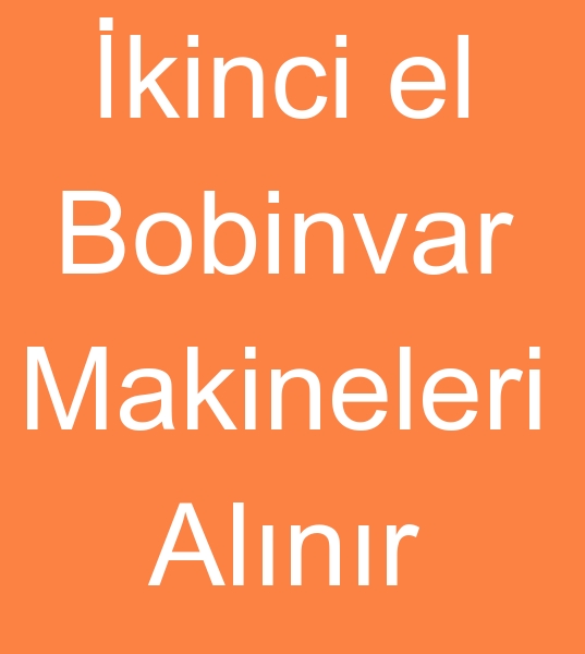 ikinci el bobinvar makinalar, Satlk bobinvar makineleri, satlk iplik sarma makinesi