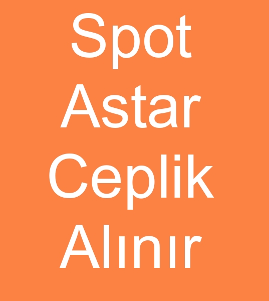 malat fazlas astar, Spot astar alanlar, malat fazlas ceplik alanlar, Spot ceplik alnr