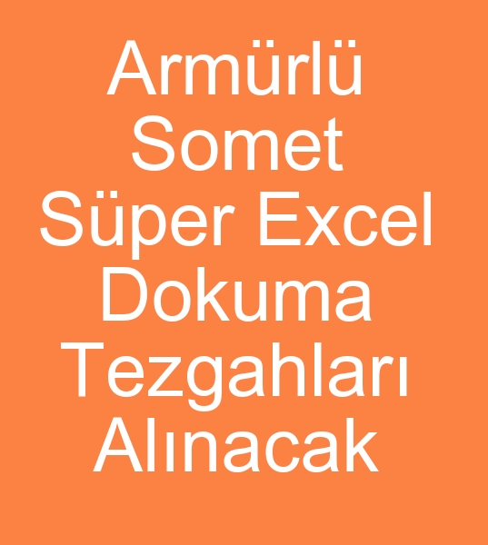Elektronik armrl 320 cm Somet Super Excel dokuma tezgah