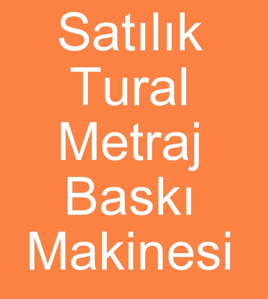 Satlk metraj transfer bask makinas, Satlk metraj transfer bask makinalar,