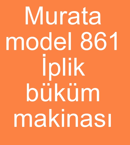 Murata Spinner Vortex model 861 plik bkm makinas, Murata Air Jet model 861 plik bkm makinas
