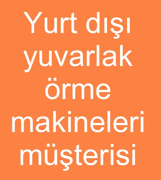 ikinci el Mayer rme makinalar mterisi, Mayer yuvarlak rme makinalar alcs,