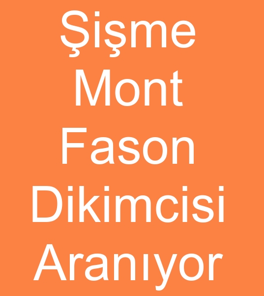  Fason Mont dikim ii verenler, Mont fason diki ii verenler