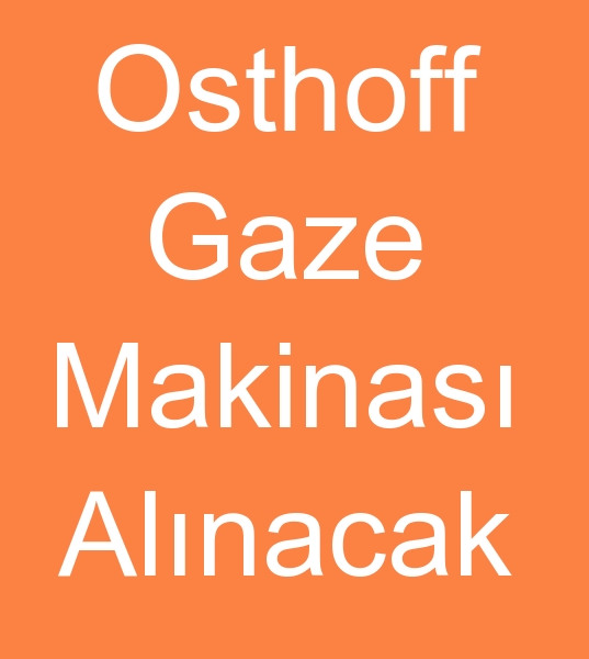 Pakistandan OSTHOFF GAZE MAKNASI SATIN ALMA TALEB  0 506 909 54 19 <br> You can write your second textile machinery purchase requests to our whatsapp Number +90 5069095419 www.tekstilportal.com<br><br>Pakistandan Osthoff Gaze makinas talebi,<br> 1985-1990 Model 3200 mm Gaze makinas alcs<br><br><br>