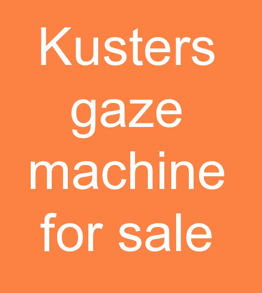 2001 Model Gaze makinas, Satlk 320 cm Kusters gaze makinesi, Satlk 320 cm gaze makinas,