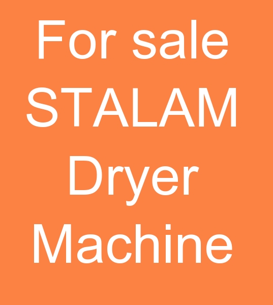 For sale STALAM Dryer Machine, Second hand STALAM Dryer Machine,