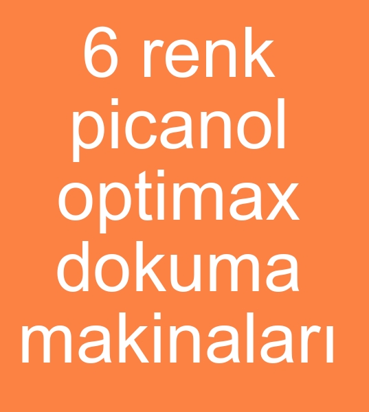 Staubli Dobby picanol optimax dokuma makinalar alanlar, 6 renk picanol optimax dokuma makinalar,