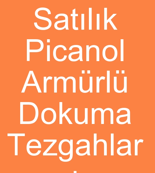 Satlk Picanol dokuma tezgahlar, Satlk Picanol dokuma makinalar,