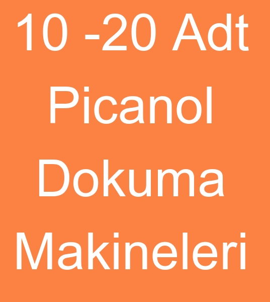 kinci el Picanol dokuma makinalar, Satlk Picanol dokuma makineleri arayanlar