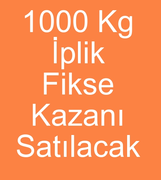  kinci el 1000 kg iplik fikse kazan satclar, kinci el 1000 kg plik fikse kazanlar satcs, Satlk ztrk makina fikse kazanlar