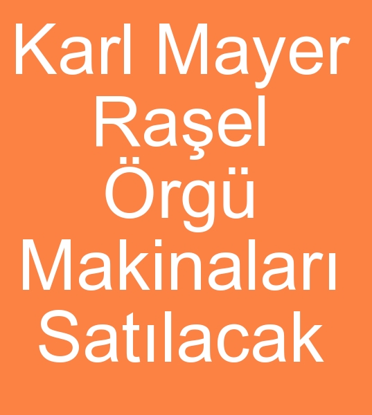  Satlk karl mayer hks 2 rg makinalar, Satlk karl mayer hks 3 rg makineleri, kinci el karl mayer hks 3 m rael makinalar,