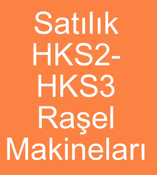 kinci el rael rg makineleri, Satlk Rael hks 2 rme makinalar, kinci el rael hks 3 rme makineleri,