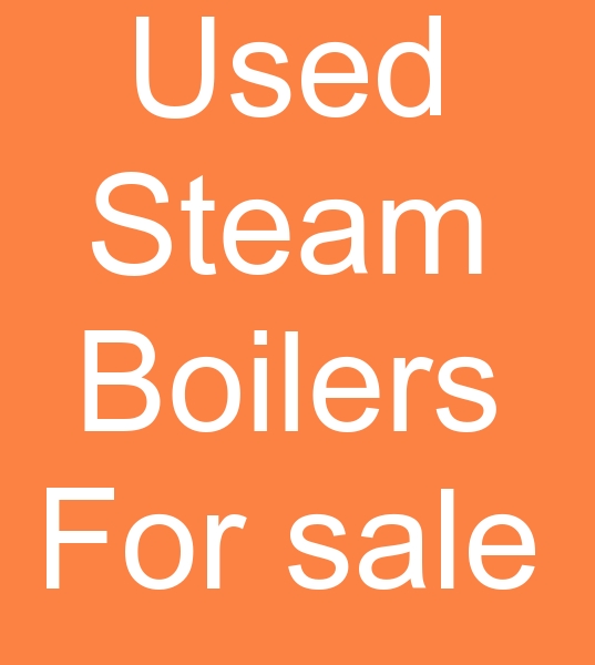 Used Steam Boilers For Sale, Used Scotch Steam Boiler Dealer 