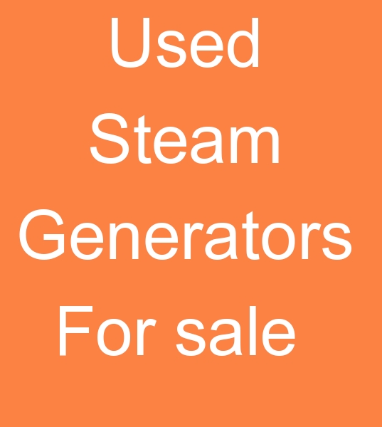 Used Steam Generators For Sale, Hot Oil Boilers