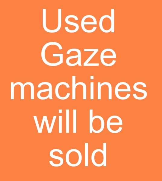 Satlk gaze makinas, Satlk 180 cm Gaze makinesi, kinci el Gaze makinaler, kinci el 180 cm Gaze makineleri