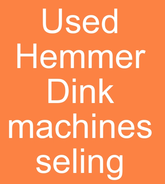 Satlk 200 kg Dink makinalar, kinci el Hemmer Dink makineleri, Satlk Hemmer Dink ykama makineleri