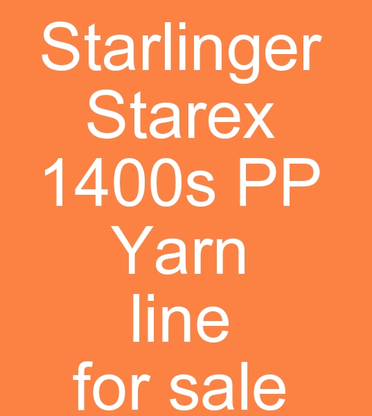 Satlk Starlinger starex pp uval ipi makinas,