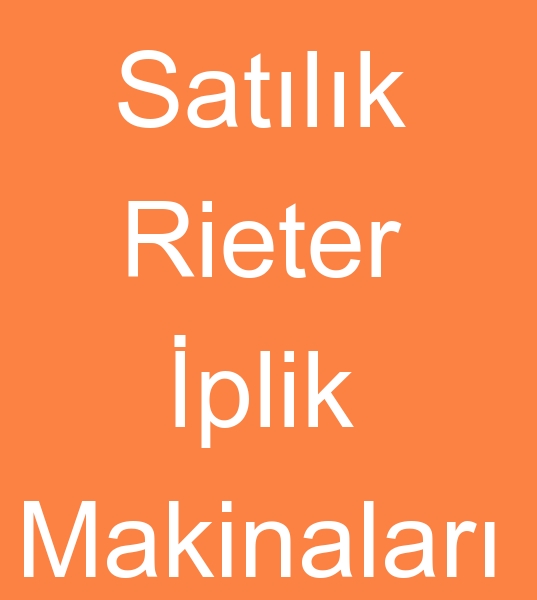  Satlk RETER R20 iplik makinas, kinci el RETER R20 iplik makinesi, Satlk RETER R20 iplik makinalar,