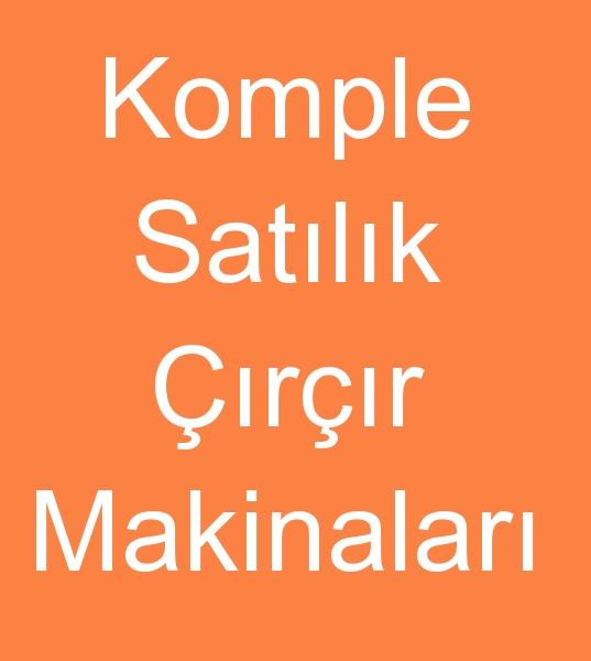 Satlk rr makinesi, Komple rr makinalar, Devren satlk rr makineleri, Devren satlk rr atlyesi makineleri,