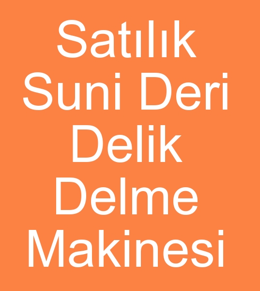 sat�l�k �talyan GFD Suni deri delik delme makinas�,  �kinci el �talyan GFD Suni deri delik delme makinesi