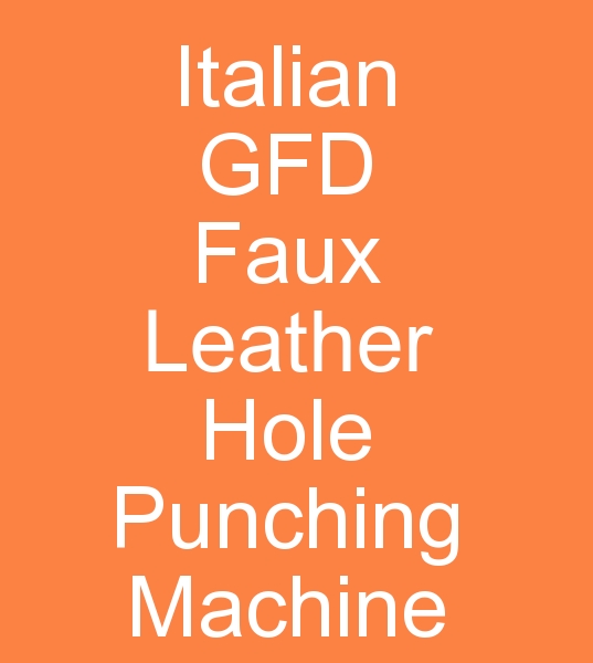 Sat�l�k suni deri delik delme makinalar�, �kinci el Suni deri delik delme makineleri,