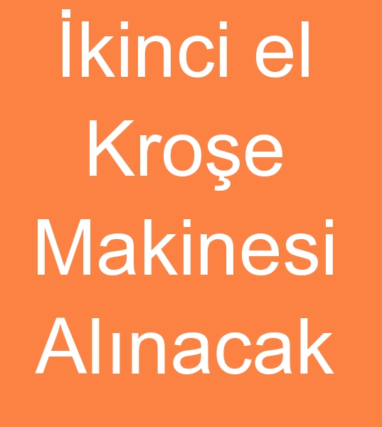 20 cm Kroe makinas alcs, 20 cm Kroe makinesi arayanlar, 