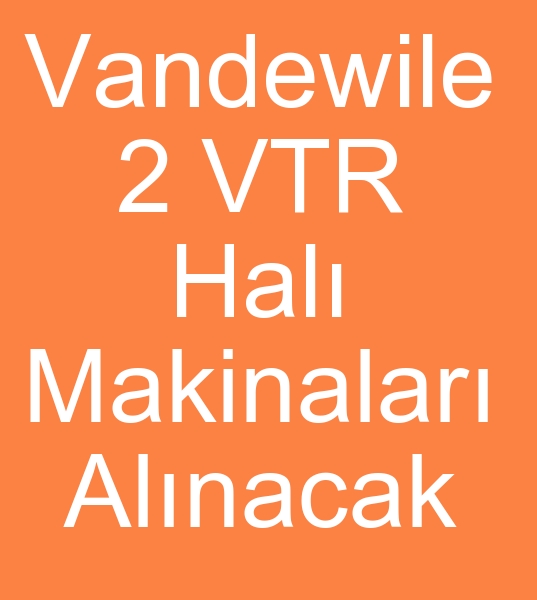 200 Cm Vandewiele VTR hal makinas arayanlar, Vandewiele 3 VMM arayanlar