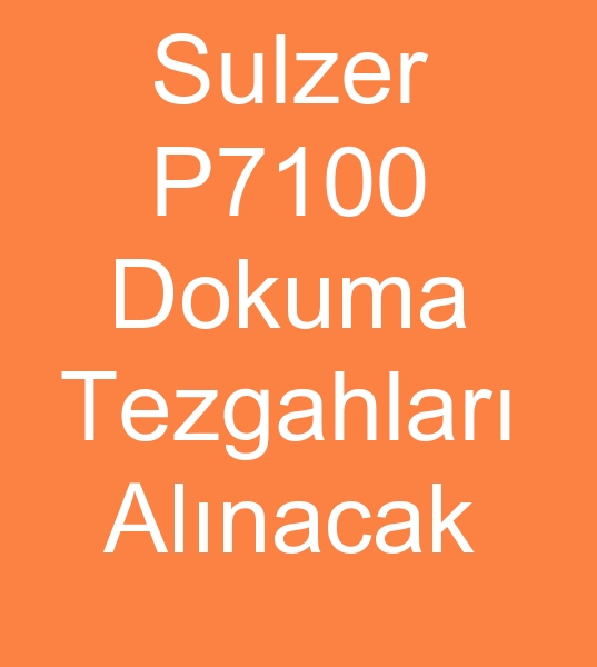 , Sulzer P7100 dokuma makineleri mterisi, Pakistan dokuma makinalar mterisi,