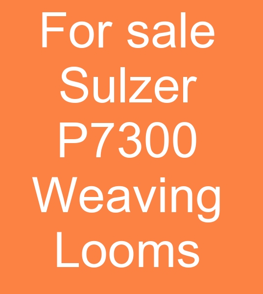 For sale 390 cm sulzer P7300 Dobby Weaving Looms,