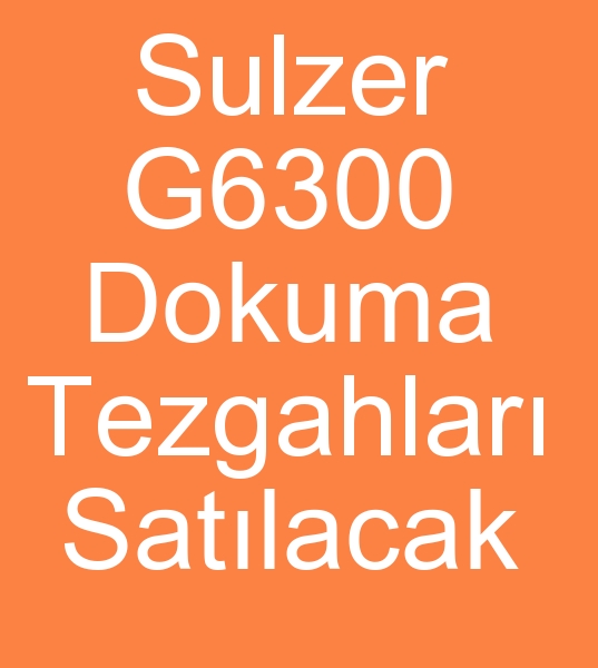 Satlk G6300 dokuma makinalar, Satlk G6300 dokuma tezgahlar,