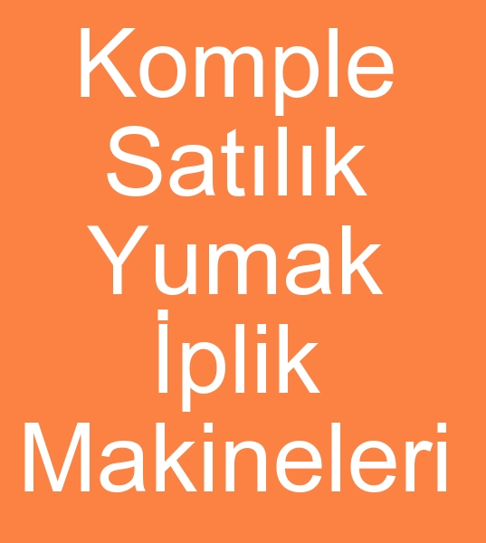 kinci el Yumak iplii makineleri, Satlk yumak iplik makinalar, kinci el Yumak iplik makineleri