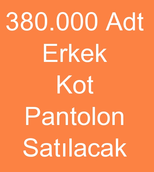 Satlk kot pantolon, Trkmenistan mal kot pantolon, Spot kot pantolon satcs