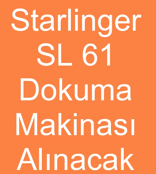 Satlk Starlinger SL 61 uval makinas arayanlar,  kinci el Starlinger SL 61 uval makinesi arayanlar, 