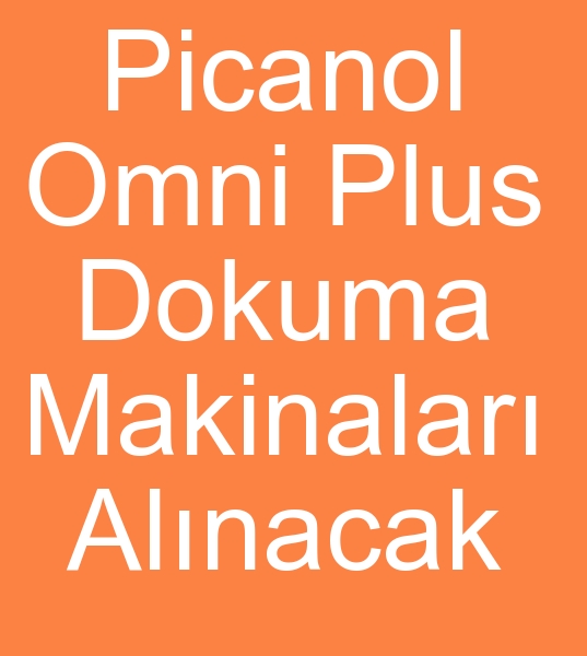 340 cm Picanol omni Plus dokuma tezgah arayanlar, 340 cm Picanol omni Plus dokuma tezgahlar alcs