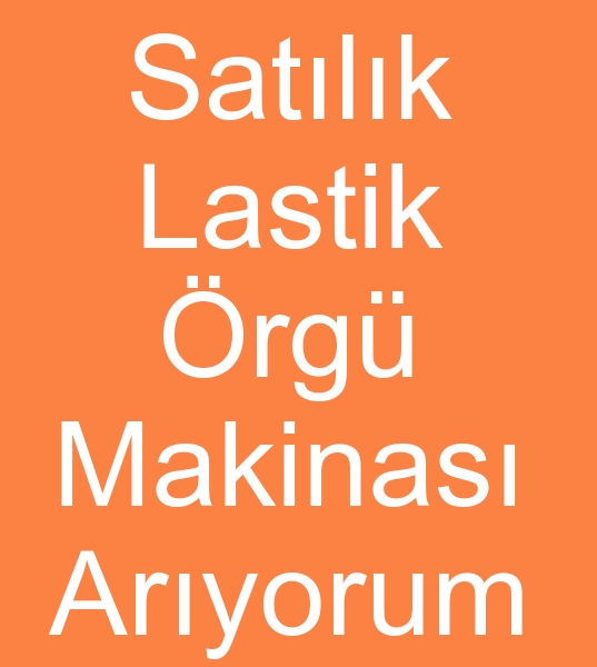 Satlk lastik rg makinesi arayanlar, ikinci el lastik rme makinas arayanlar