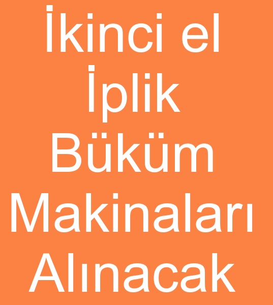 kinci el Volkman iplik bkm makineleri alcs, Satlk Volkman vts 2 iplik bkm makinalar arayanlar, 