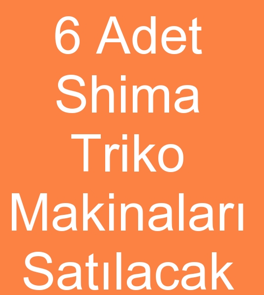 Satlk 7 gg Shima Triko makinalar, kinci el 7 no Shima Triko makineleri satanlar, Satlk 7 numara Shima Triko makinas,