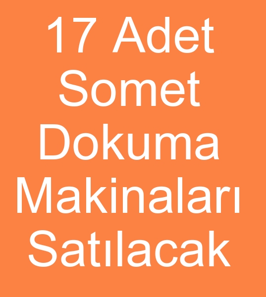 Satlk 190 cm somet dokuma makineleri, Satlk 190 cm somet Super excel dokuma makineleri,