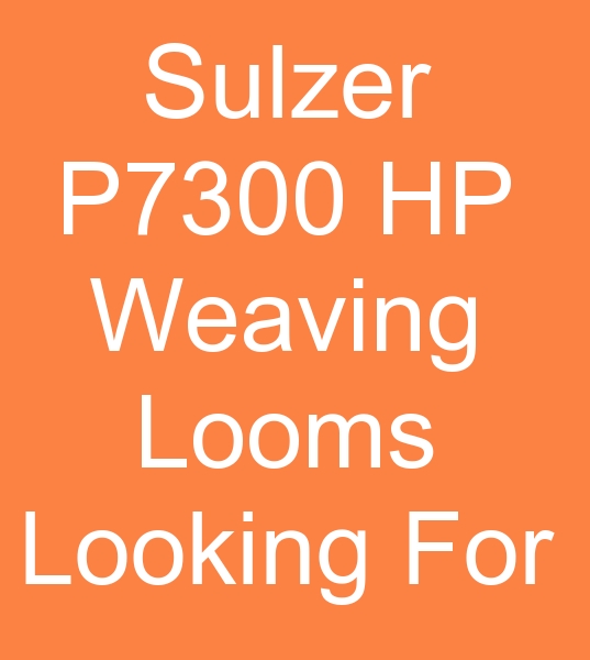 Sulzer P7300 weaving looms for sale, Sulzer P7300 weaving looms for sale, Sulzer P7300 weaving looms for sale,
