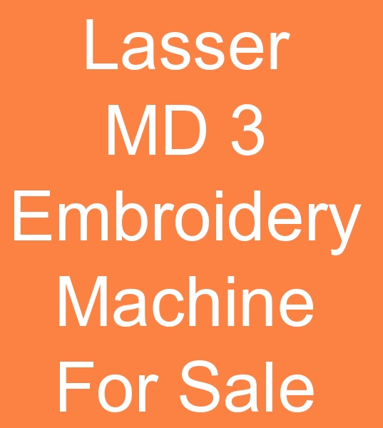 Embroidery machine for sale, Used Embroidery machine, Lasser embroidery machine for sale