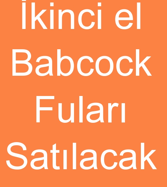 Satlk babcock fular, kinci el babcock fular