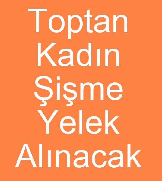 Kadn ime yelek toptan mterisi, Toptan ime kadn yelekleri mterisi