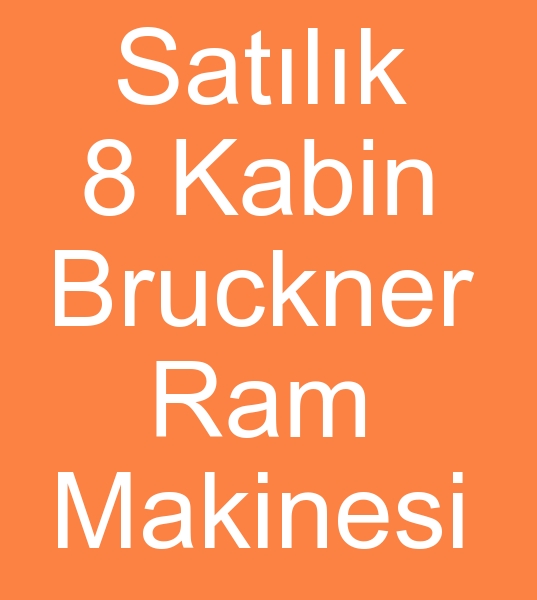 Satlk Bruckner Ram makinas, kinci el Bruckner ram makineleri, Sahibinden Bruckner Ram makinalar